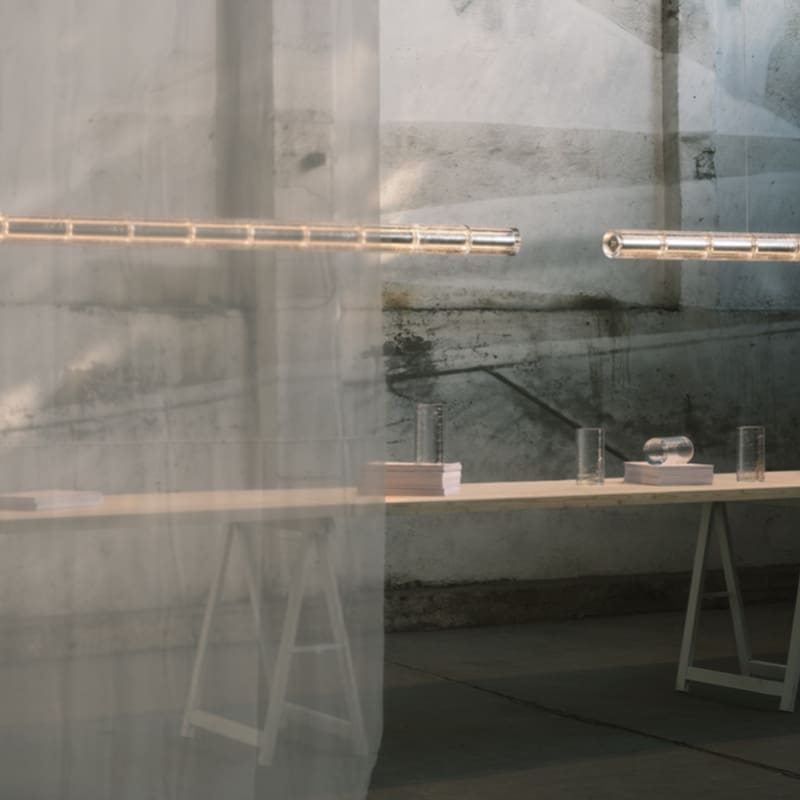 Flos - Lampada a sospensione Luce orizzontale S1