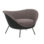 Molteni Poltrona Giò Ponti D.154.2 tessuto antracite Longho Design Palermo