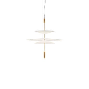 Vibia Lampada a sospensione Flamingo 1530 oro Longho Design Palermo