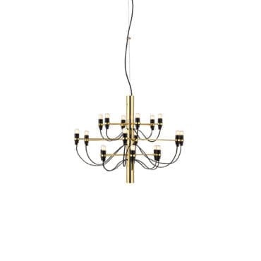 Flos - Lampada a sospensione 2097/18 Frosted Bulbs ottone