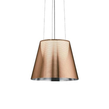 Flos Lampada a sospensione Ktribe S2 bronzo alluminizzato Longho Design Palermo