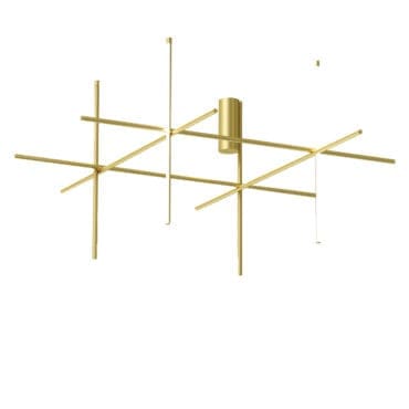 Flos - Lampada da soffitto Coordinates C4 champagne anodizzato