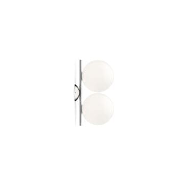 Flos - Lampada da parete IC C/W1 Double cromo