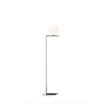Flos - Lampada da terra IC F 1 cromo
