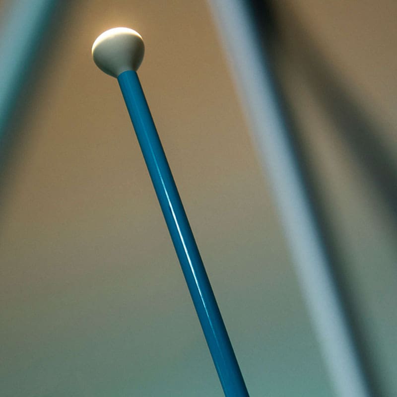 Flos Lampada da terra Luminator blu chiaro Longho Design Palermo