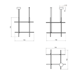 Flos Sospensione Coordinates S3 Longho Design Palermo (2)