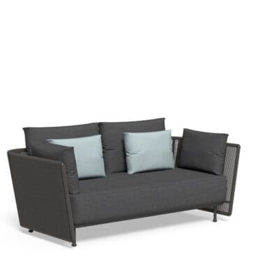 Talenti Divano Coral 2 posti graphite dark grey Longho Design Palermo