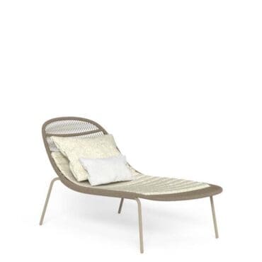 Talenti Lettino Panama Dove sand Longho Design Palermo
