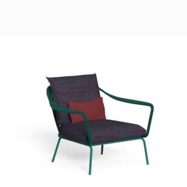 Talenti - Poltrona Living Cruise Alu teal green outmap turquoise