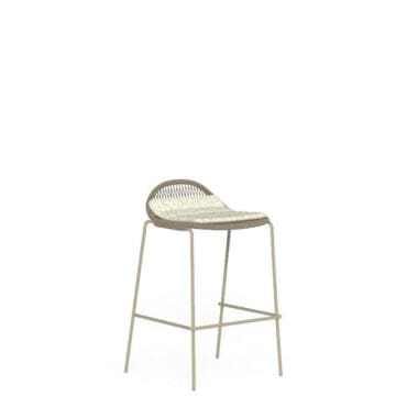 Talenti Sgabello Bar Panama Dove sand Longho Design Palermo