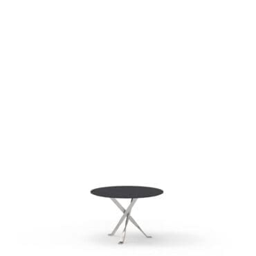 Talenti Tavolino George D60 inox top dark grey Longho Design Palermo