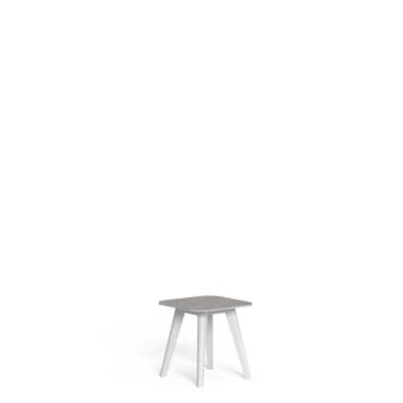 Talenti Tavolino Moon Alu White pearl ceramic Longho Design Palermo
