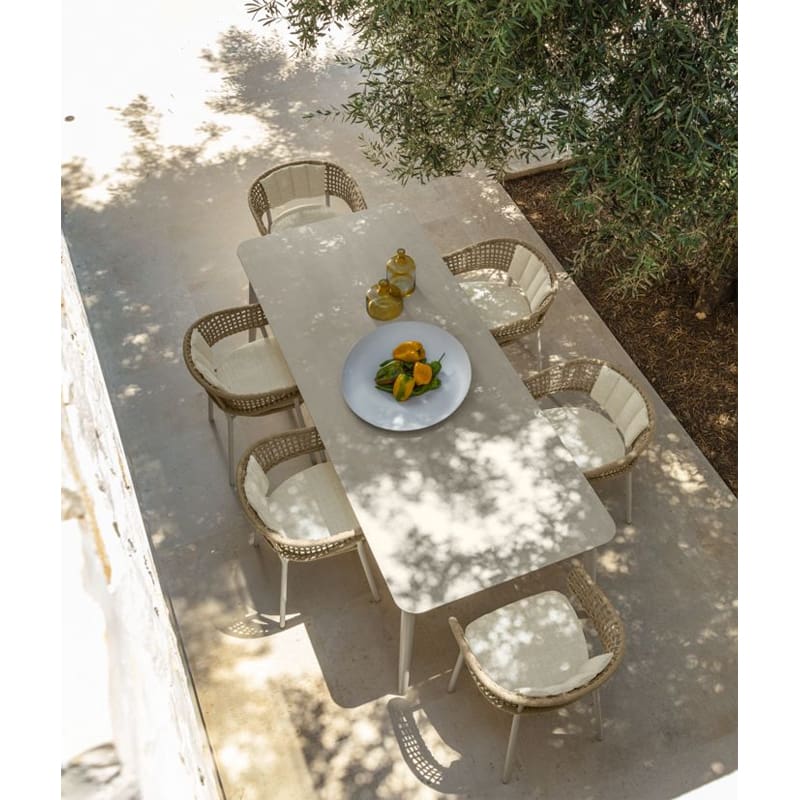 Talenti Tavolo da pranzo estendibile Moon Alu Full 160-215x95 dove longho design palermo 2