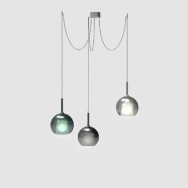Penta light Lampada a sospensione Glo Small Cluster 2D Longho Design Palermo
