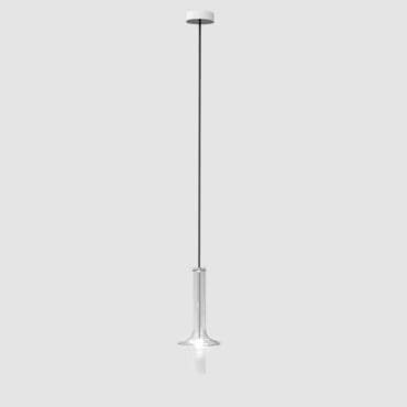 Penta light Lampada a sospensione Wonder mini trasparente cromo Longho Design Palermo