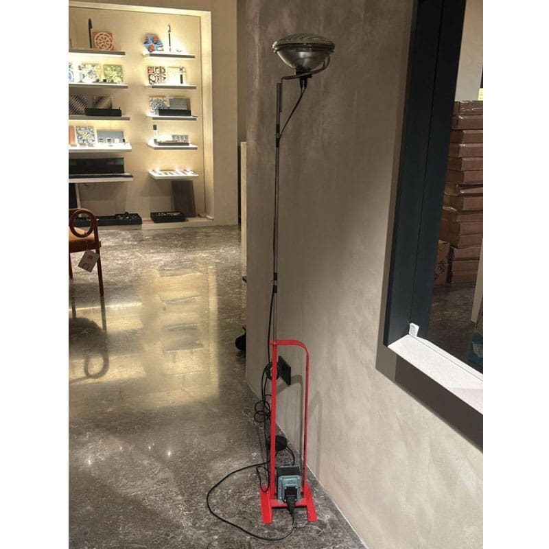 Flos Lampada da Terra Toio LED Rosso Longho Design Palermo