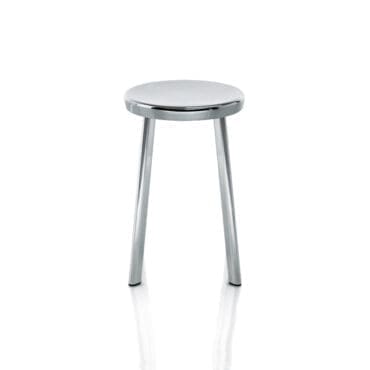 Magis - Sgabello basso Déjà-vu alluminio lucido