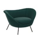 Molteni Poltrona Giò Ponti D.154.2 tessuto velluto 6244 Longho Design Palermo