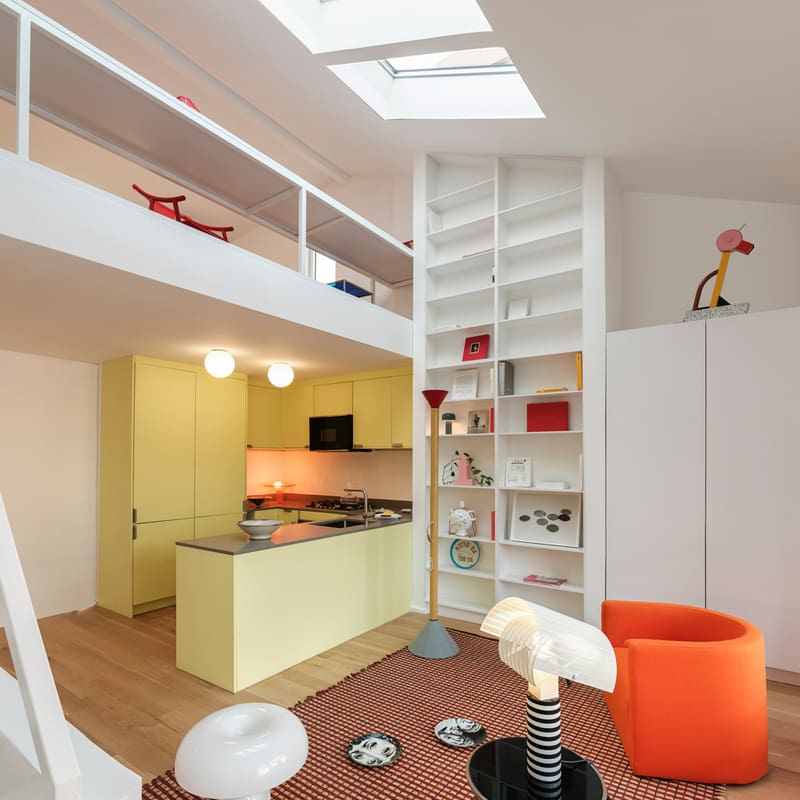 Artemide Lampada da parete soffitto Dioscuri 14 longho design palermo 2