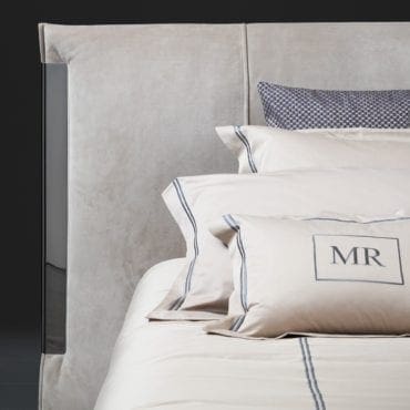 Flou - Coppia federe LETTERING