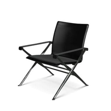 B&B Italia - Poltrona Beverly '14 struttura cromata nera