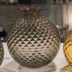 Venini Vaso Balloton Large talpa filo rosso