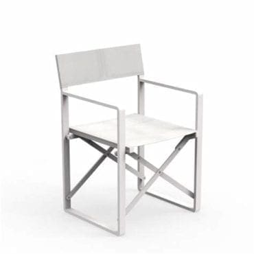 Talenti - Sedia Regista Chic White