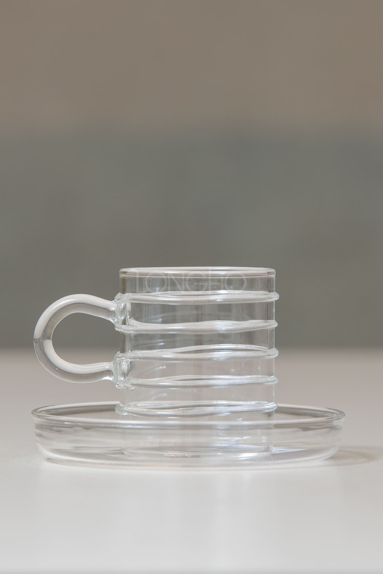 Set Di 6 Tazze Da Caffè In Vetro Borosilicato Ichendorf Milano – Collezione Decò, 10 Cl, Fatte A Mano A Lume, Lavabili In Lavastoviglie