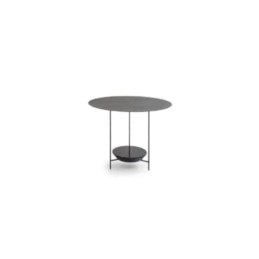 Molteni - Tavolino Panna Cotta nero marquina H42