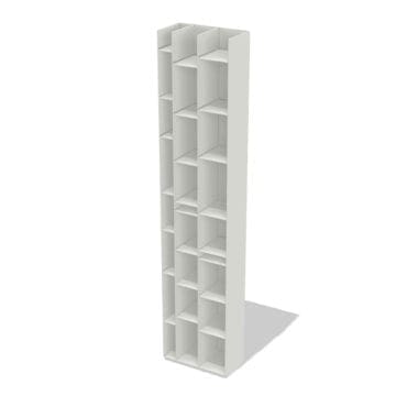 Mdf Italia - Libreria Random 3c
