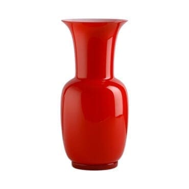 Venini - Vaso Opalino small rosso