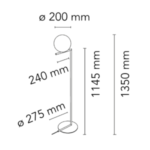 Flos - Lampada IC F 1