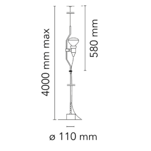Flos - Lampada Parentesi