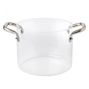 Knindustrie - Pentola The Glass Pot d24 vetro