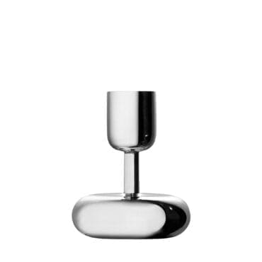 Iittala - Candelabro Nappula 107mm acciaio