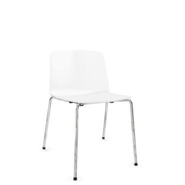Kristalia – Sedia Rama scocca propilene quattro gambe acciaio Longho Design Palermo