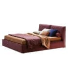 Twils Letto matrimoniale Ada 160x200 giroletto H.28 con rete longho design palermo