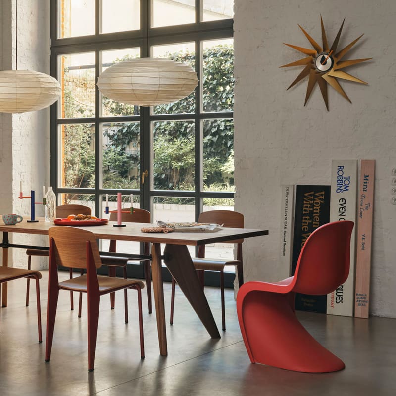 Vitra Sedia Panton Rosso classico longho design palermo 2