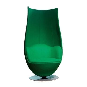 Cappellini - Poltrona girevole Wanders' tulip verde