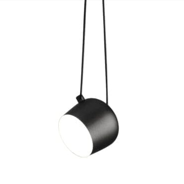 Flos Lampada a sospensione Aim nera Longho Design Palermo