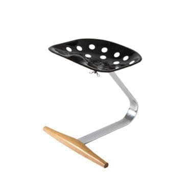 Zanotta - Sgabello Mezzadro nero