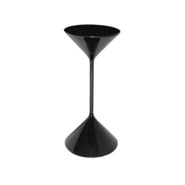 Zanotta - Tavolino Tempo h50 nero