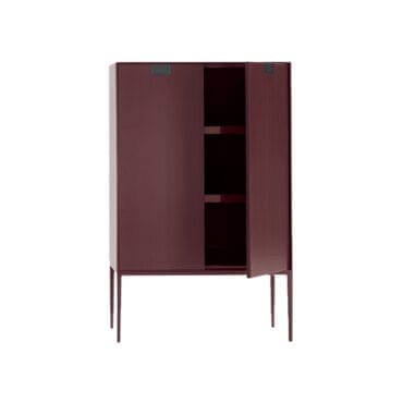 Maxalto - Contenitore Alcor con 2 ante a battente gomma lacca