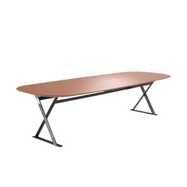 Maxalto - Consolle Pathos 190x45 struttura verniciata piano lucido