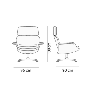 Knoll Poltrona KN02 longho design palermo