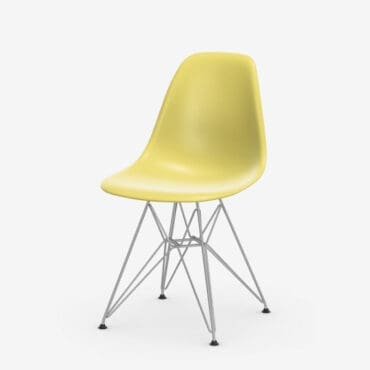 Vitra - Sedia Eames DSR Base cromo scocca citron RE