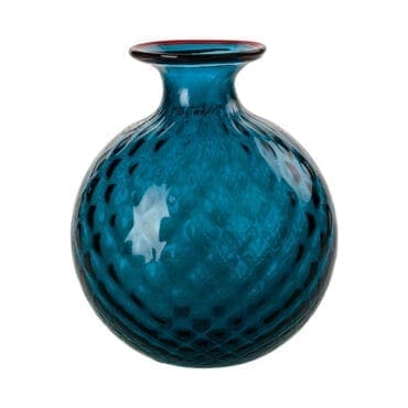 Venini - Vaso Balloton orizzonte/rosso h24.5