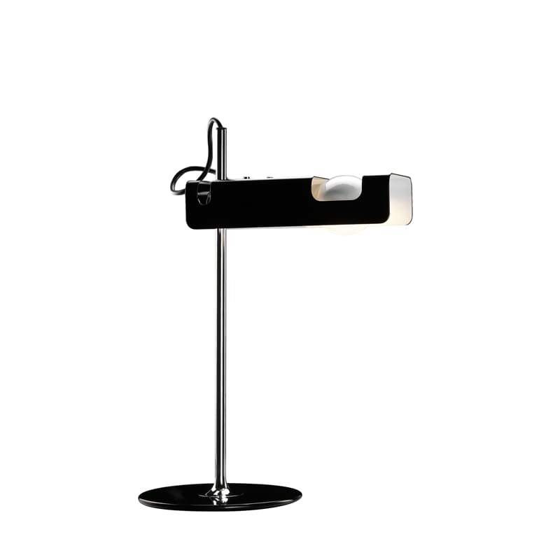 Oluce - Lampada da tavolo Spider nero longho design palermo 001