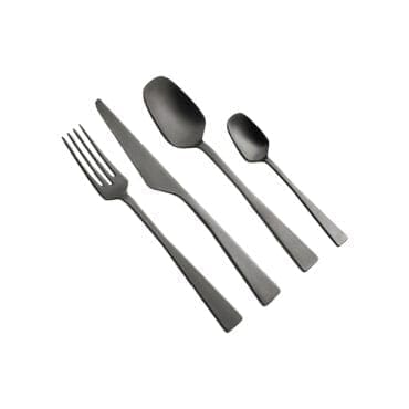 Knindustrie - Posate Zest Black 24 pz