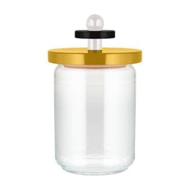 Alessi - Barattolo ES16/100 cl100 giallo nero bianco